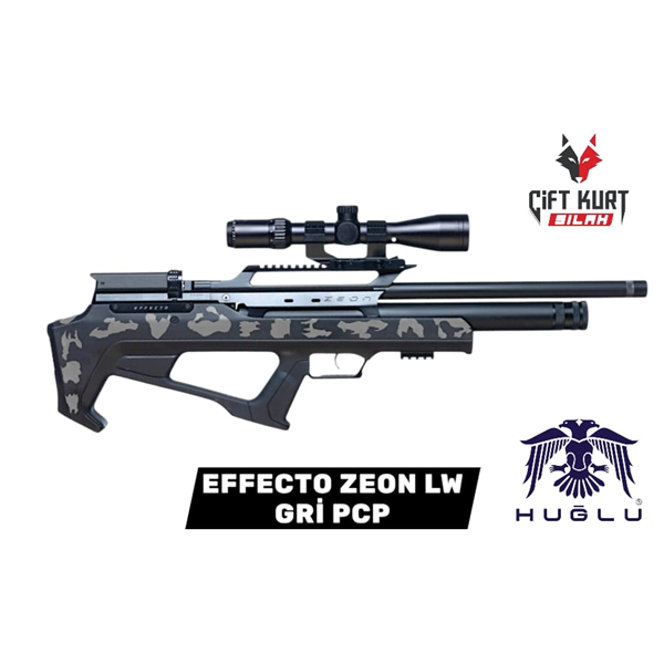 HUĞLU EFFECTO ZEON LW GRİ PCP HAVALI TÜFEK